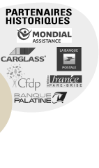 Nos partenaires : Axa Assistance, Europ Assistance, Carglass, La banque postale, CFDP, France Pare-brise, La banque Palatine